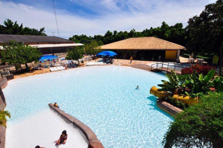 Piazza Diroma - Com Acesso Acqua Park Cn-Go Aparthotel Caldas Novas Ngoại thất bức ảnh